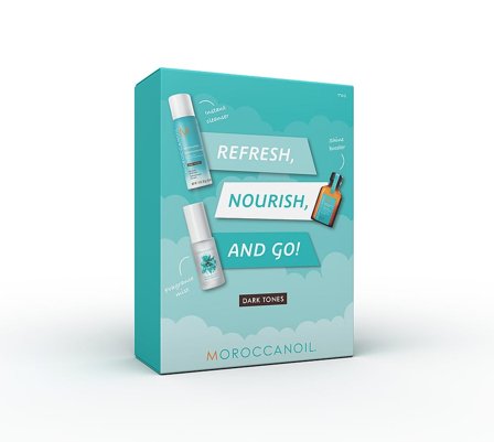 Moroccanoil Refresh, Nourish & Go Kit Dark, Gaver, Hår, Gaveæsker