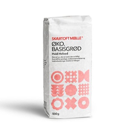 Skærtoft mølle Basisgrød Hvid Helved Ø 500 g, Helse & Madvarer, Gryn, Flager & Drys, Gryn