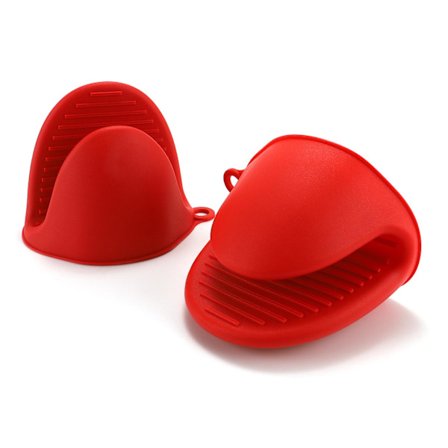 2 stk Silikon Ovnvotter for Kjøkken Multifunksjonelle Gryteklut Håndklær Kjøkkentilbehør