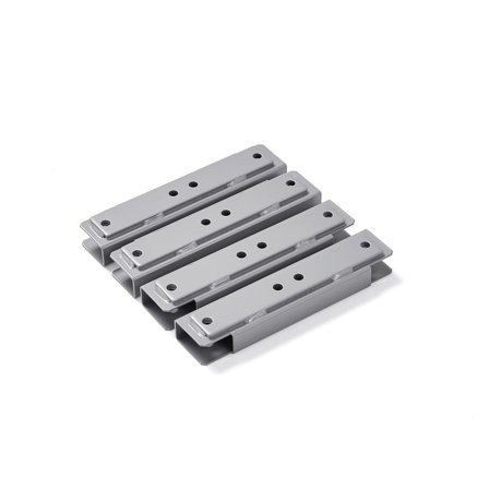 Distanser UNIFY för kabelbox till konferensbord QBUS/NOVUS, fasta T-stativ, 2400 mm, 4-pack