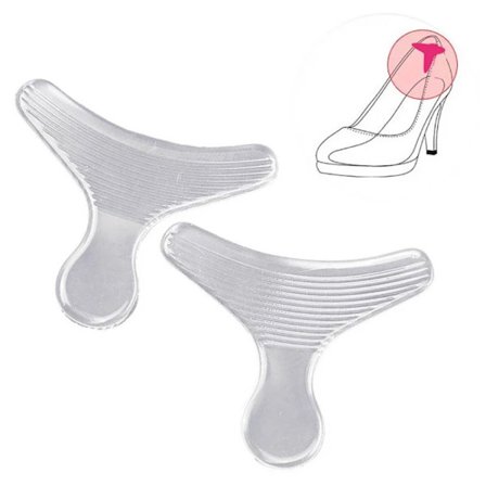 3-PACK Mjuka Gel Hälinlägg Minska skostorleken