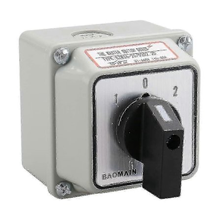 20A roterende bryter for elektriske installasjoner SZW26-20/D202.2D 3 posisjoner