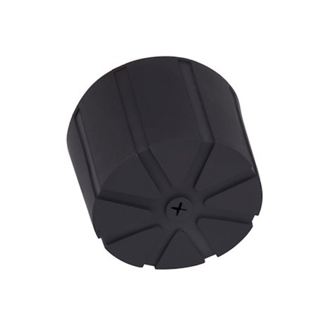 Universal Silikone Linsebeskyttelsesdæksel - Sort