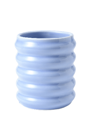 Åhléns Home Mugg WAVY 35 cl Dukning & servering Blå ONESIZE