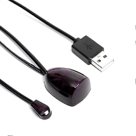 IR-förlängare Infraröd IR Fjärrkontrollmottagare USB IR-mottagare Adapter Sändare kompatibel Kabel LGL