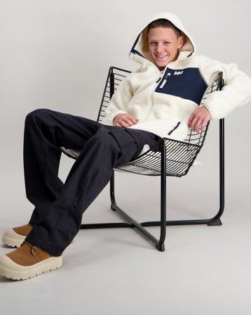 Helly Hansen JR CHAMP PILE JACKET 2.0 Cremefärgad Jassen Jongens - Kids Brand Store