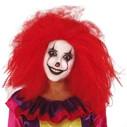 Punainen Klovni Peruukki