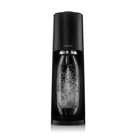 Elegant SodaStream Terra 1l – Oppvaskmaskinsikker og UV-beskyttet Flaske Inkludert