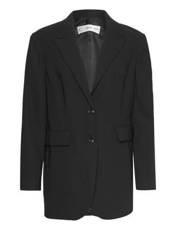 Estel Blazers Single Breasted Blazers Sort Mango