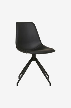 House Nordic - Ruokapöydän tuolit Monaco, 2 kpl - Musta - Tuolit - - Homeroom