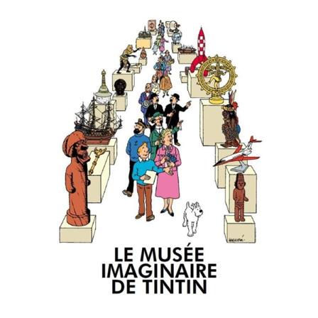 Poster - le musée imaginaire de Tintin - Tintins museum Multicolor