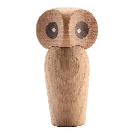 Yndige Ugle Fugl Dyrefigurer Bordplade Hylde Statuer Stueindretning i Træ