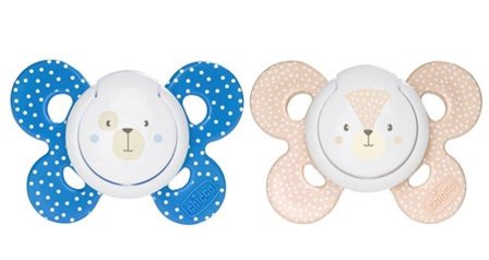 Chicco Succhietto Physio Comfort Boy Silicone 6-16Mesi 2 Pezzi