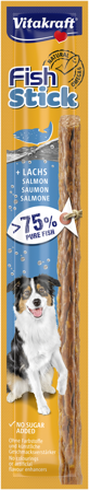 Vitakraft - Fish-Stick Laks 12 g - Hund - Hundegodbiter & tyggebein - Belønningsgodbiter for hund - ZOO.no