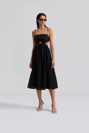 Malina - Arienne midiklänning - XL - Black