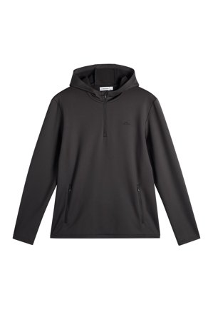 J.Lindeberg - Aerial Quarter Zip Hood - Golf - Black - Men - XXL
