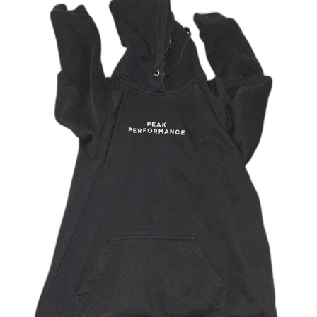 Svart hoodie från Peak Performance