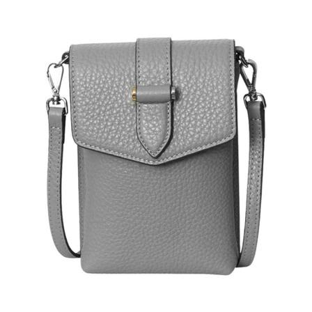 Decadent Copenhagen Gina mobile crossbody Taske Grå, Dame Skuldertasker, Størrelse: ONE Size