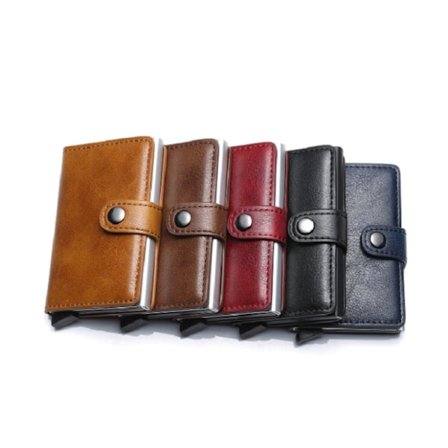 RFID Aluminium Skyddande Kortfodral Svart_tfrf