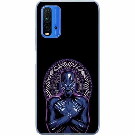 Xiaomi Redmi Note 9 4g Skal / Mobilskal - Black Panther: Wakan