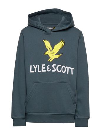 Lyle Eagle Logo Lb Oth Hoodie Huppari Lyle & Scott Junior