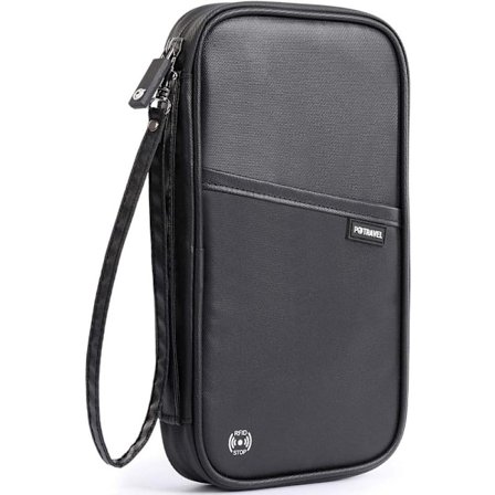 Rejsetaske Familie Pas Etui RFID-blokerende Rejse Gør