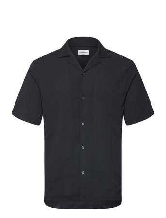 Lindbergh | Plissé S/S Resort Shirt | S