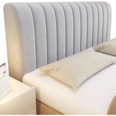 Päällystetty sängynpääty Universal Sängynpääty Suojus Pölysuoja All-in-one Pehmustettu Moderni Joustava Sängynpääty