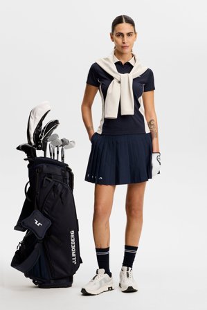 J.Lindeberg - Demi Polo - Golf - Blue - Women - L