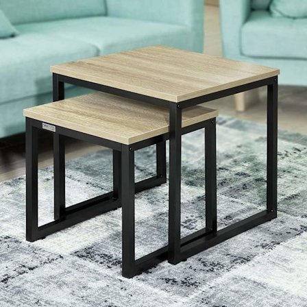 Rootz Set med 2 Soffbord - Sidobord - Avslutsbord