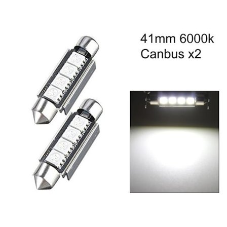 Canbus 41mm vita 6000k Led flood lights SV8.5 42mm Vit