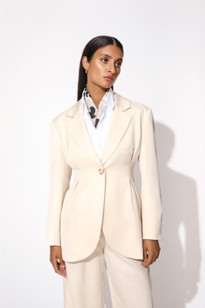 Malina - Clover blazer - L - Vanilla