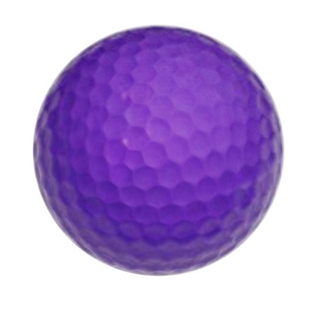 Färgglad Dubbellagers Golfboll Present Bärbar Lättviktig Golfboll Golfutrustning