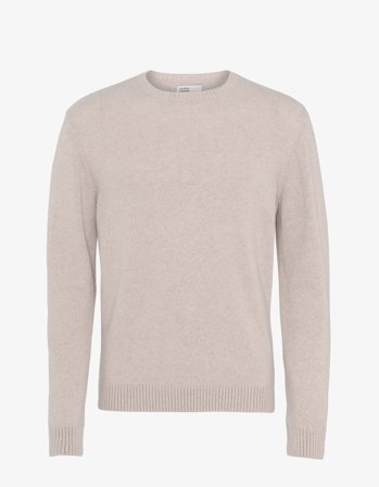 Classic Merino Wool Crew - Ivory White 2XL