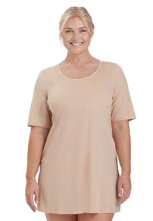 Miss Mary of Sweden Cool Sensation Svalkande Nattlinne Sovkläder Dam Beige 34/36