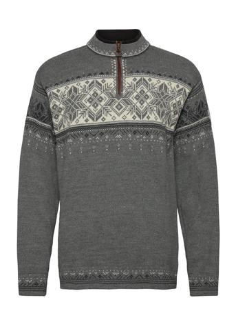 Blyfjell Sweater Knitwear Half Zip Pullover Grå Dale Of Norway