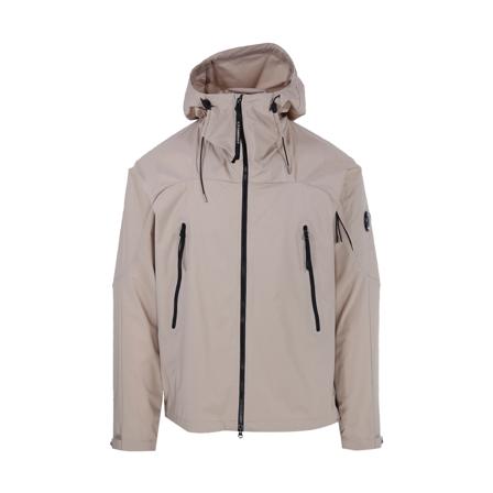C.p. Company, Wind Jackets Beige, Heren, Maat:XL