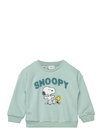 Snoopyb Svetari Collegepaita Vihreä Mango