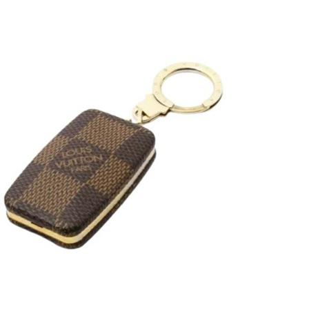 Louis Vuitton Vintage, Pre-owned Canvas key-holders Bruin, Dames, Maat:ONE Size