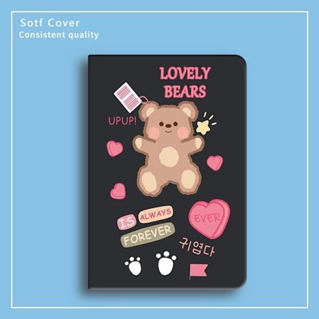 Stilrent skal för iPad Pro 13" 2024 Heart Bear Sanrio