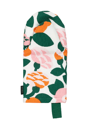 Marimekko Pieni Green Oven Mitten Kökstextil Vit ONESIZE