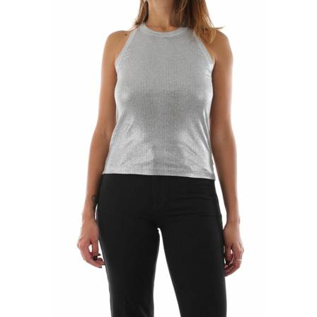 Pinko Sleeveless Tops Grå, Dame