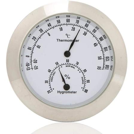 Gitarr Analog Hygrometer, Digital Termometer Hygrometer