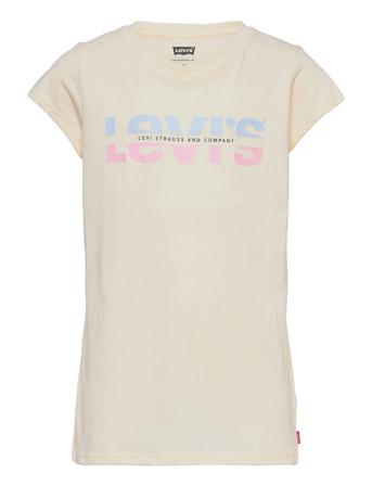 Lvg Short Slv Graphic Te Shirt Cream Levi's
