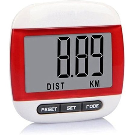 Skridt-/Løbetæller Kilometer/Mil Afstand Kalorieforbrænding Løbesport