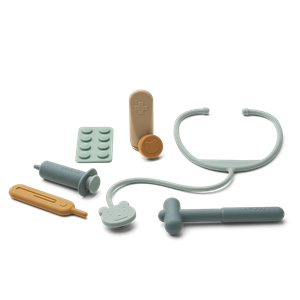 Liewood Lennart doctor set Blue multi mix One Size - Role play - One size - Blue - Junge - Doctor and veterinarian