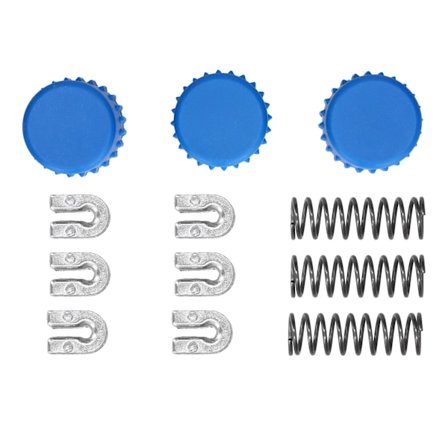 3 Sæt 2 1/2in Bump Knob Øjeærme Fjeder Passer til Husqvarna T35 Trimmerhoved Dele