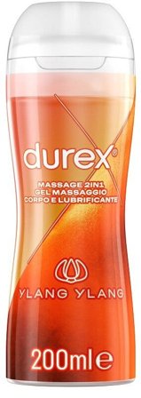 Durex Massage 2In1 Ylang Ylang Gel Lubrificante 200ml
