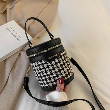 Crossbody Mobiltelefonveske - PU-lærveske for kvinner med justerbar stropp-10013