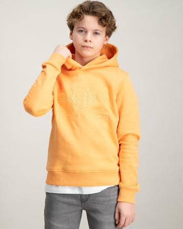 GANT TONAL AS HOODIE Orange Huvtröjor/Hoodies Kille - Kids Brand Store